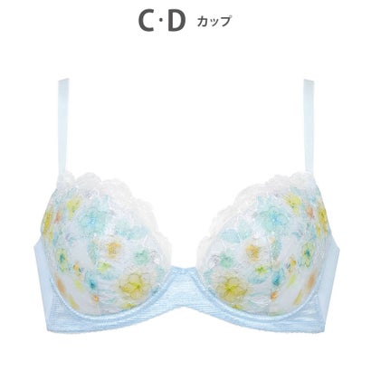 ウイング Wing ブラジャー 夏のブラストレスから解放 汗の不快感を軽減(カップ肌側・ワイヤーループ・バック) 背中すっきり 【ときはなつブラ】 （SX）