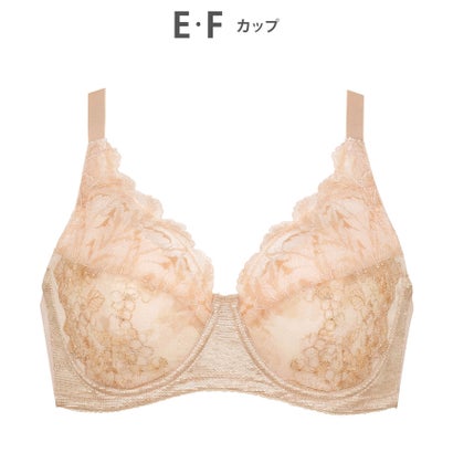 ウイング Wing ブラジャー 夏のブラストレスから解放 汗の不快感を軽減(カップ肌側・ワイヤーループ・バック) 背中すっきり 【ときはなつブラ】 フルカップ （BE）