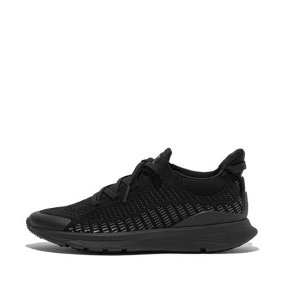 フィットフロップ fitflop VITAMIN FFX KNIT SPORTS SNEAKERS （Black/Urban White）