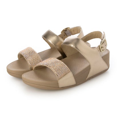 フィットフロップ fitflop LULU CRYSTAL EMBELLISHED BACK-STRAP SANDALS （Latte Beige）｜LOCOMALL（ロコンド公式ストア）