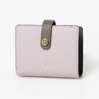 ペレボルサ PELLE BORSA 「レネットグッズ」二つ折り札入れ （紫はしどい） レディース財布-バッグ・小物・ブランド雑貨-財布・ケース