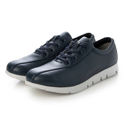 フィットジョイ FITJOY 軽量 4 eyelet スワローモカスニーカー （NVY/GRY）