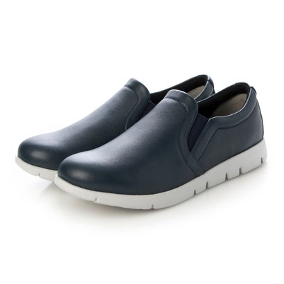 フィットジョイ FITJOY 軽量 slip-on スニーカー (NVY/GRY)|LOCOMALL(ロコンド公式ストア)