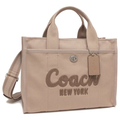 コーチ COACH ハンドバッグ トートバッグ カーゴ ベージュ レディース COACH CP158 LHVRA （DARK NATURAL）