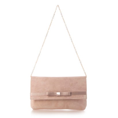 位相角 八つ Phase Eight Satin Trim Bow Bag （Pale Pink）