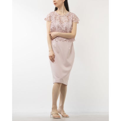 フェイズ エイト Phase Eight Daisy Lace Midi Drss （Pale Pink）｜LOCOMALL（ロコンド公式ストア）