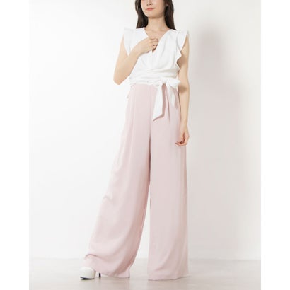 位相角 八つ Phase Eight Ayla Ruffle Jumpsuit （Pink）