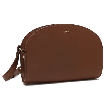 アーペーセー A.P.C. ショルダーバッグ ハーフムーン ブラウン レディース APC F61048 PXBJQ CAD （NOISETTE）