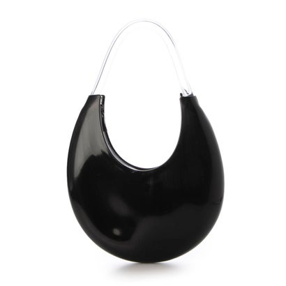 メリッサ melissa MELISSA MOON BAG （BLACK/CLEAR）
