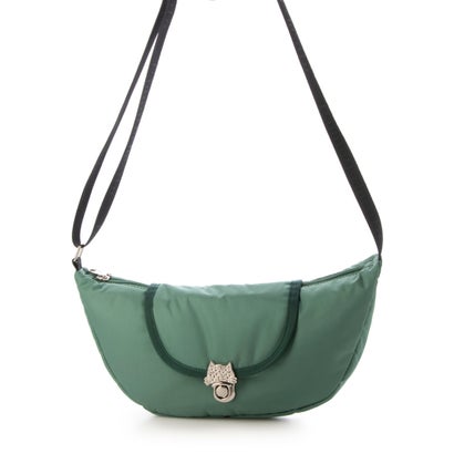 ツモリチサト キャリー tsumori chisato CARRY ネコメタル ショルダーバッグ (グリーン)