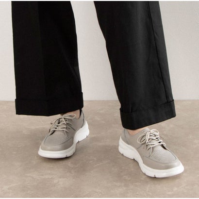 トミエコ Tomieco 本革 モカシンシューズ パンチング仕様 軽量底 （GRAY）