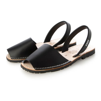 アヴァルカポンズ AVARCA PONS レザーストラップサンダル (NERO)