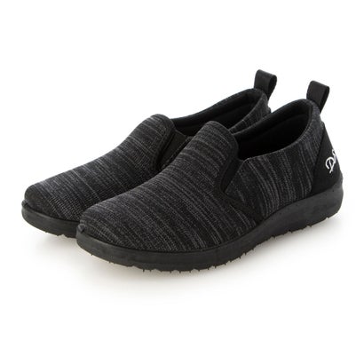 ディアステップ DEAR STEP レディーススニーカースリッポン （BLACK）画像