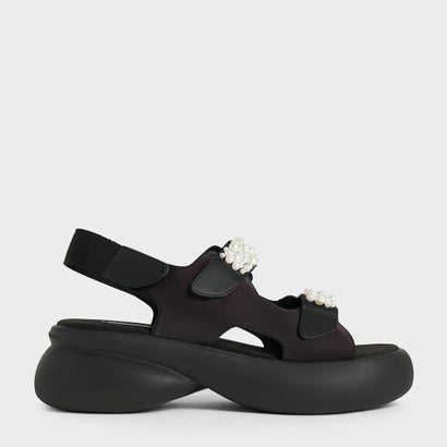 ビーズドストラップ スポーツサンダル 【再入荷】（BlackTextured） 8,568円