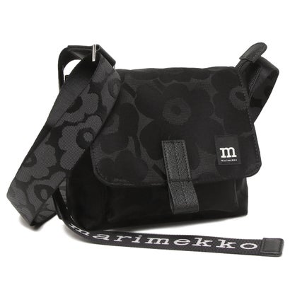 マリメッコ marimekko ショルダーバッグ ミニメッセンジャーウニッコ ミニ御徒面子 黒いこと レディース MARIMEKKO 092803 999 （BLACK）