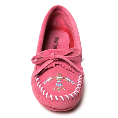 ミネトンカ MINNETONKA Women's Thunderbird Animikii （Hot Pink Suede）画像