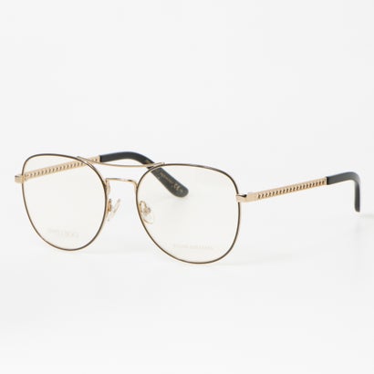 ジミー チュー JIMMY CHOO メガネ 眼鏡 アイウェア レディース メンズ （ブラウングレー/ゴールド）｜LOCOMALL（ロコンド公式ストア）