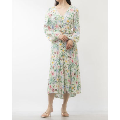 フェイズ エイト Phase Eight Maya Midaxi Dress （Ivory Multi）