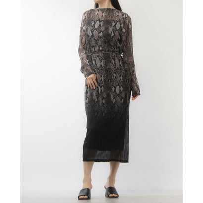 位相角 八つ Phase Eight Alix Ombre Dress （Brown）