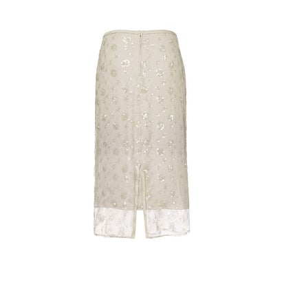 ルエブル LOEUVRE H line Spangled long Skirt （BEIGE）｜LOCOMALL（ロコンド公式ストア）