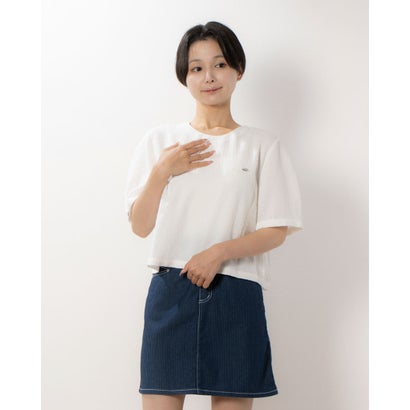 ルエブル LOEUVRE Back-open Ribbon Blouse （IVORY）｜LOCOMALL（ロコンド公式ストア）