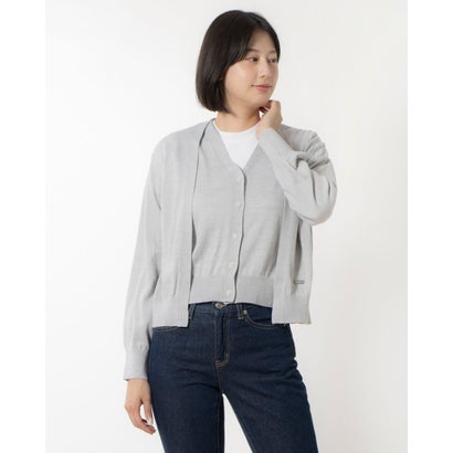 ルエブル LOEUVRE Layered Knit Cardigan （M/GREY） 16,783円