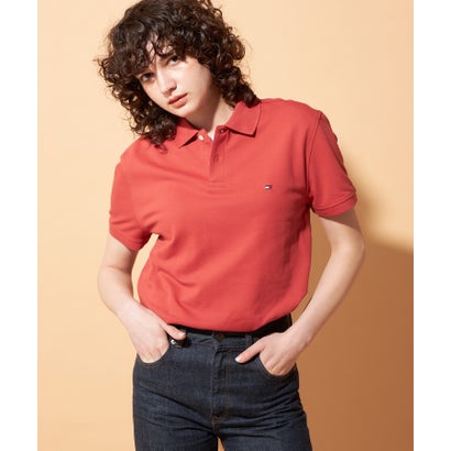 トミー ヒルフィガー TOMMY HILFIGER レギュラースポーツシャツ （オレンジ色2）