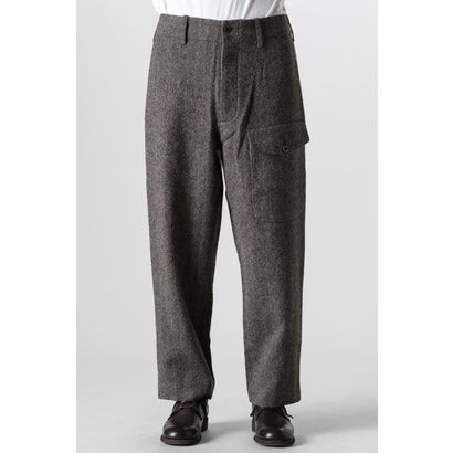 ユマワン UMA WANG Paxton Herringbone Pants (Black/Tan)|LOCOMALL(ロコンド公式ストア)