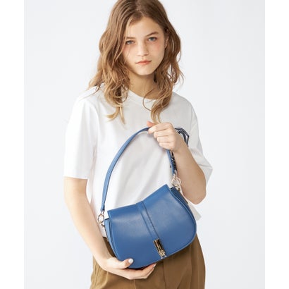 トミー ヒルフィガー TOMMY HILFIGER ヘリテージサドルバッグ （青色）