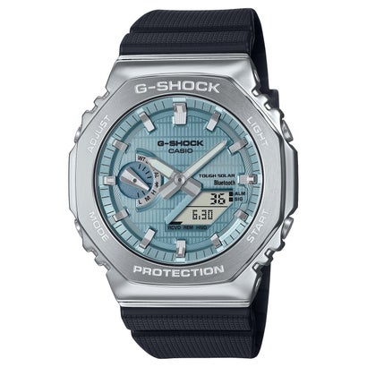 【G-SHOCK】メタルベゼル / スマートフォンリンク＆タフソーラー / GBM-2100A-1A2JF （ブラック×ブルー）