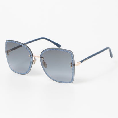 ジミー チュー JIMMY CHOO サングラス レディース メンズ （ブルー/ゴールド）