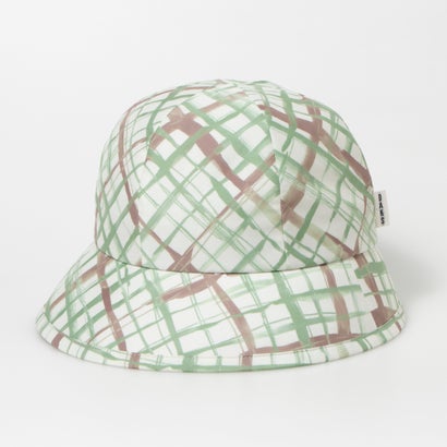ダックス DAKS 手書きチェック柄のクロッシェハット （BEIGE）