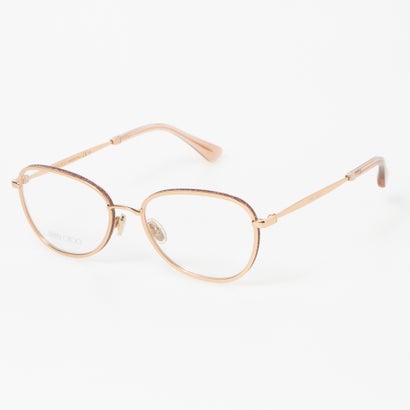 ジミー チュー JIMMY CHOO メガネ 眼鏡 アイウェア レディース メンズ （ゴールド/ピンク）