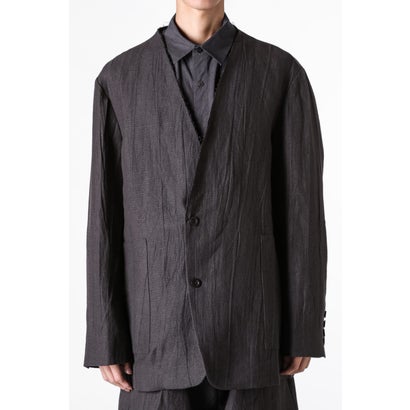 ストヴァーグ STOVAIGH Double Breasted Blazer (dark grey violet)|LOCOMALL(ロコンド公式ストア)
