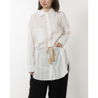 リナシメント RINASCIMENTO コットンレースロングシャツ （Bianco）