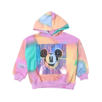 デシグアル Desigual BONNIEMICKEY スウェットロングスリーブ （サクラ色/赤いこと）