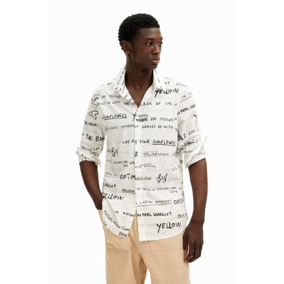 デシグアル Desigual PAUL シャツロングスリーブ （ホワイト）