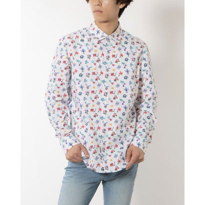 楽天市場】デシグアル Desigual ANDRES シャツロングスリーブ （ブルー