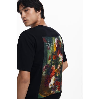デシグアル Desigual ALABAMA プルオーバー遊撃手捩り （薄墨色/黒いこと）