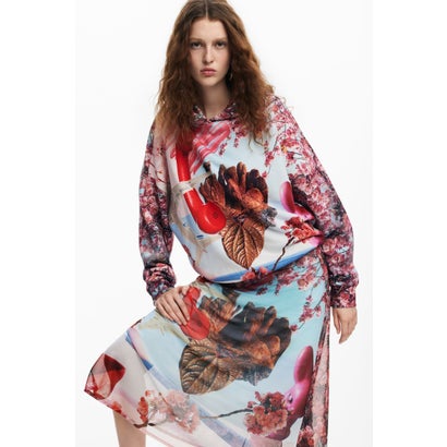 デシグアル Desigual SURRAL BLOSSOMLACROIX スウェットロングスリーブ （マルチ）