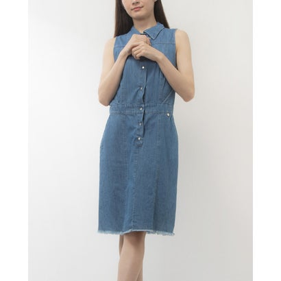 リナシメント RINASCIMENTO ダンガリーノースリシャツワンピース （Azzurro）