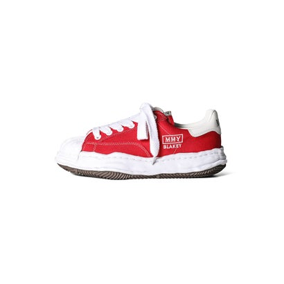 メゾン ミハラヤスヒロ Maison MIHARA YASUHIRO BLAKEY Original Sole Canvas Low Cut Sneaker - A08FW735 （Red）｜LOCOMALL（ロコンド公式ストア）