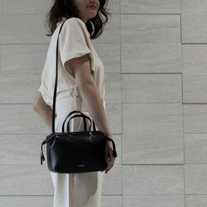 ヤーキ YAHKI ソフトダブルフェイスレザー2WAYボストンバッグ （BLACK）