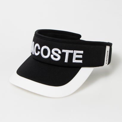 ラコステ LACOSTE LOGO VISOR （BLACK）