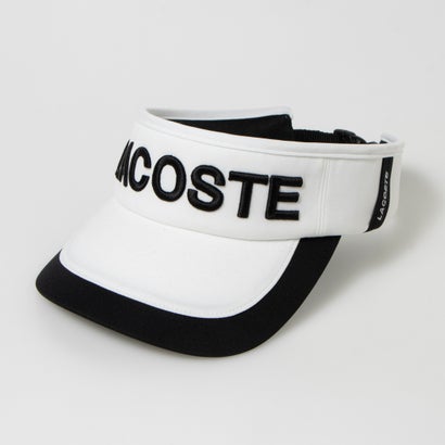 ラコステ LACOSTE LOGO VISOR （WHITE）