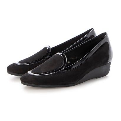 アルシュ arche ANYZAA ウェッジソールパンプス (NUBUCK/LAEKEO) （ブラック） （NOIR）