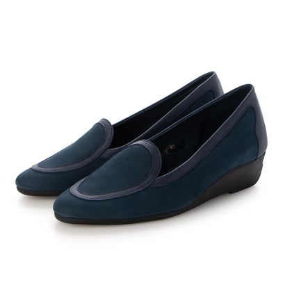 アルシュ arche ANYZAA ウェッジソールパンプス (NUBUCK/NAKA)(ブルー/ネイビー) (EGEE/NUIT)