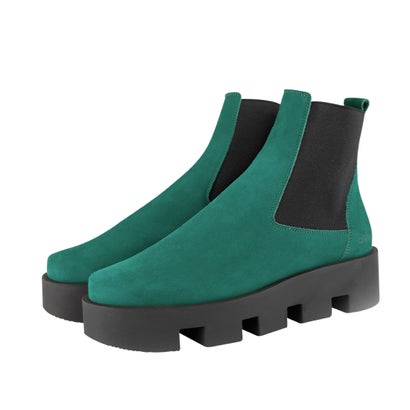 アルシュ arche TREEZE サイドゴアショートブーツ (NUBUCK)（グリーン） （FILEA）