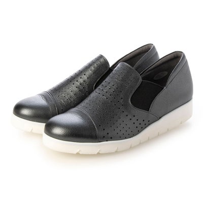 miss kyouko 新品未使用⭐️22,5 牛革パンチング ローファー ミスキョウコ 日本製 ソフト牛革 パンチングローファー