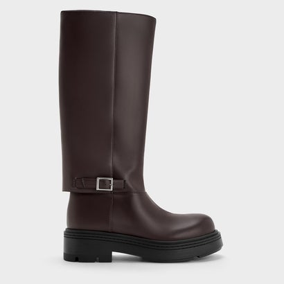 Davis デービス バックルフォールドオーバーブーツ（Burgundy）